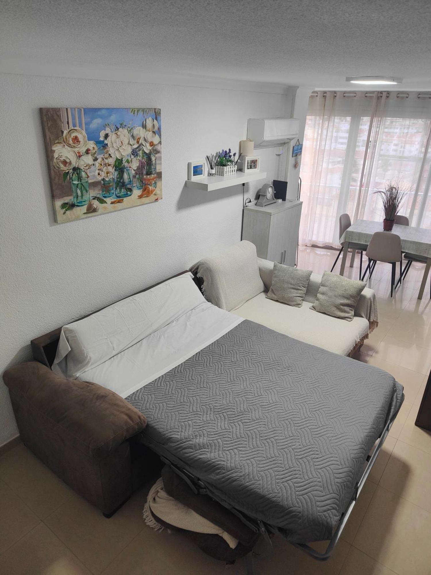 Apartamento En Benalmadena, Primera Linea De Playa Exteriör bild